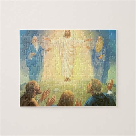 Transfiguration Of Jesus Christ Vintage Religion Jigsaw Puzzle