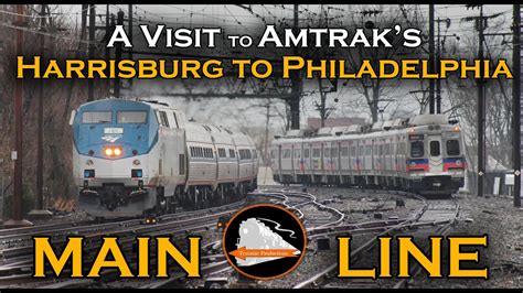 A Visit To Amtraks Philadelphia To Harrisburg Main Line Youtube