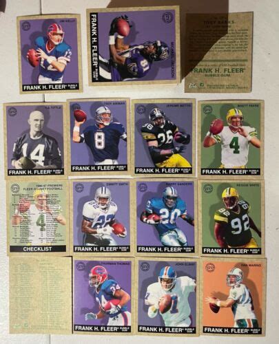 1997 FLEER GOUDEY COMPLETE 150 CARD SET NM FAST SHIP NFL FOOTBALL