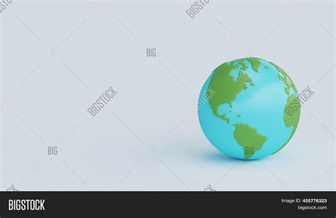 3d Earth World Map Image And Photo Free Trial Bigstock