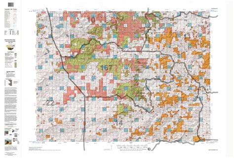 Huntdata Wyoming Land Ownership Map For Mule Deer Unit 167 Map By Huntdata Llc Avenza Maps