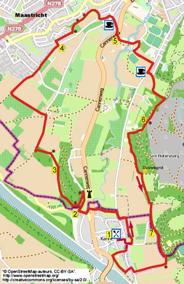 Kanne Km Wandelgids Zuid Limburg In Map Screenshot