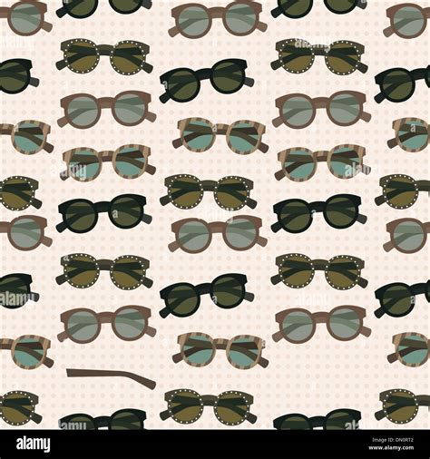 Seamless Sunglasses Pattern Stock Vector Image And Art Alamy