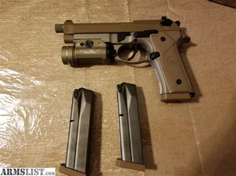 Armslist For Sale Beretta M9a3streamlight Tlr1 Hljmck Iwb Holster