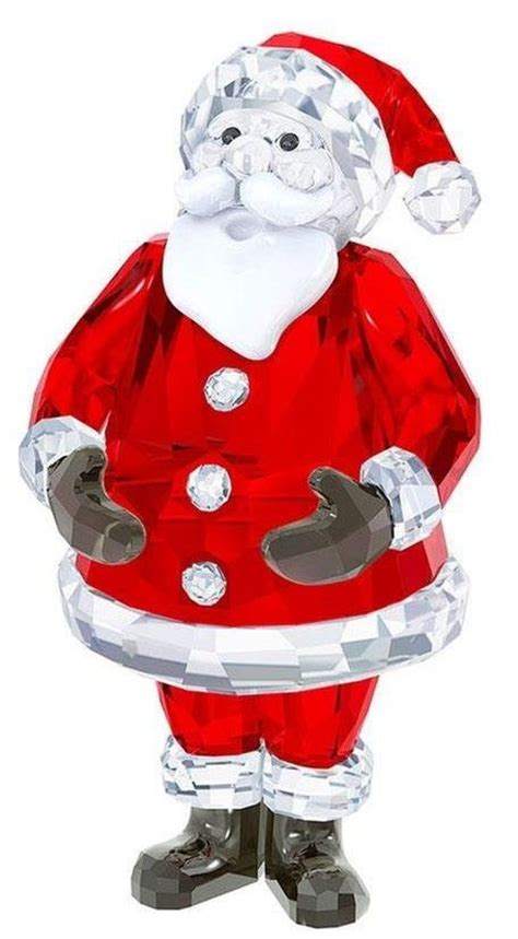 Swarovski Santa Claus Holiday Figurine Christmas