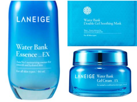 Beauty Review Laneige Water Bank Essence Gel Cream And Soothing Mask