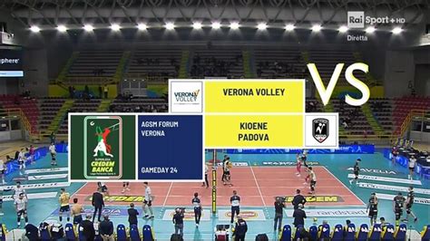 Verona Padova Pallavolo Rai Sport