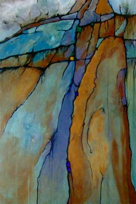 Carol Nelson Fine Art Blog Ice Age Daily Painter Mixed Media