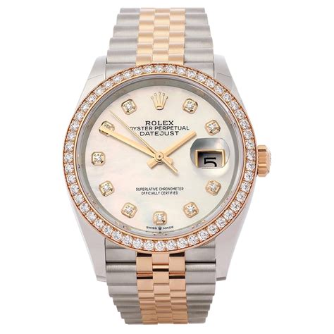 Rolex Rose Gold And Stainless Steel Datejust Wristwatch Circa 1975 At 1stdibs