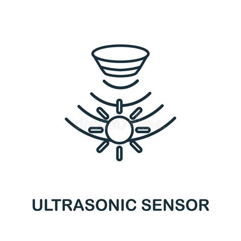 Ultrasound Vector Icon Symbol Creative Sign From Biotechnology Icons