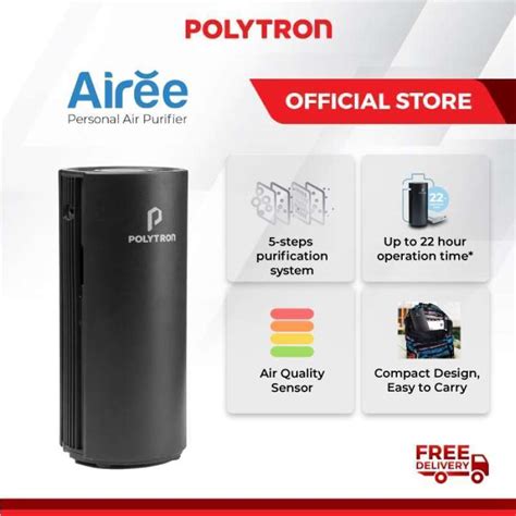 Promo Polytron Pcp Airee Air Purifier Portable Hepa Filter Diskon