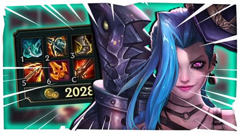 ENCONTREI A COMBINAÇÃO PERFEITA DOS NOVOS ITENS PRA JINX ADC000 YouTube