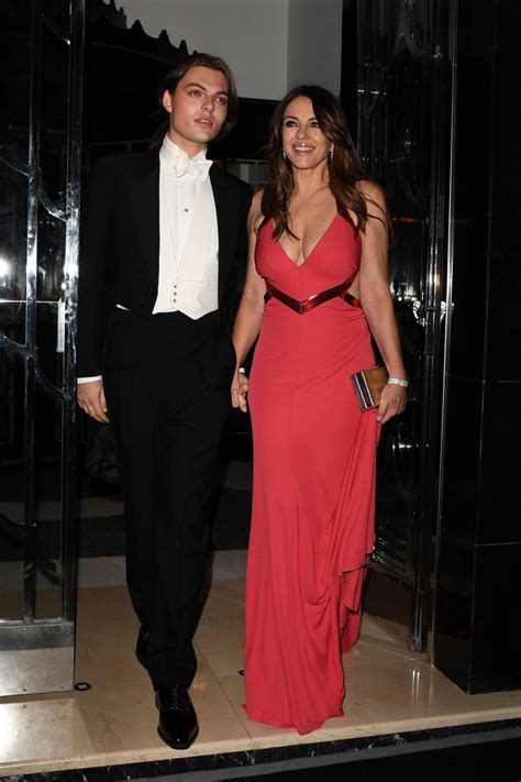 Elizabeth Hurley Flaunts Her Tits In Deep Cleavage Photos The Fappening