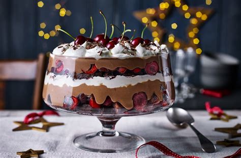 How To Make A Black Forest Trifle Trifle Recipe Tesco Real Food