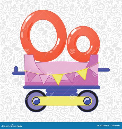 Alphabet Letter O Latter Art Alphabet Vector Font Vector Stock