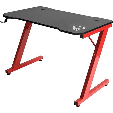 Subsonic Raiden Pro Gaming Computer Desk Black Red Sportsdirect