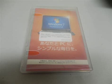 Yahooオークション Microsoft Windows7 Professional 64bit Pc 074