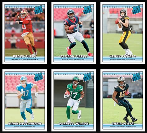 Panini Instant Rated Rookie Retro Football Checklist Set Info