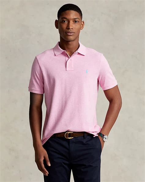 Slim Fit Mesh Polo Shirt Polo Ralph Lauren 1