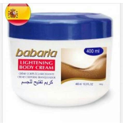 تفتيح الجسم بالكريمات