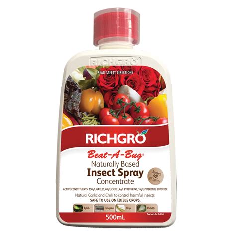 Richgro 500ml Beat A Bug Naturally Based Insecticide Spray Concentrate