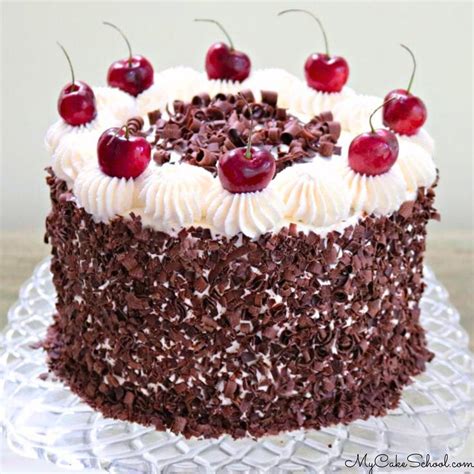 Black Forest Cake Recipe - My Cake School