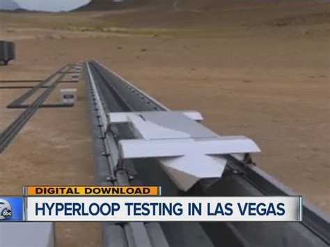 Hyperloop company to begin testing in Las Vegas