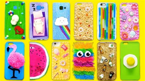 25 COOLE UND EINFACHE DIY HANDYHÜLLEN IDEEN - YouTube