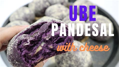 Easy Ube Cheese Pandesal Recipe Using Ube Powder Youtube