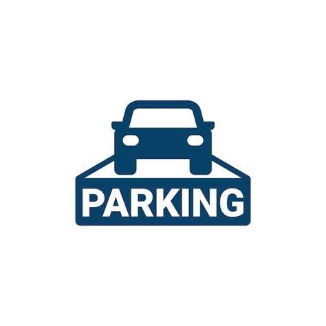 Premium Vector Parking Car Logo Template Design