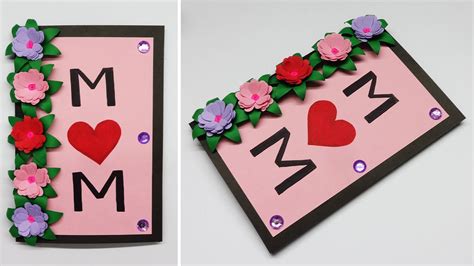 Diy Mothers Day Card Mothers Day Card Making Ideas Handmade Cards For Happy Mothers Day