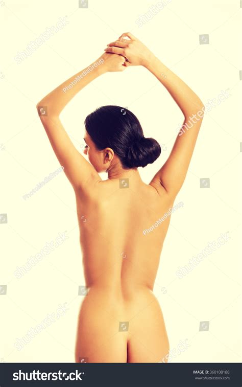 Nude Woman Stretching Arms Above Head Stock Photo 360108188 Shutterstock