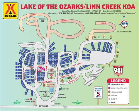 Lake Of The Ozarks State Park Campground Map