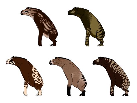 Chalicotherium Color Study By Epiceiniosaurus