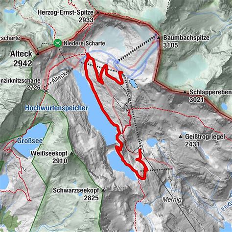 Wandern Am M Lltaler Gletscher H Henwanderung Hochwurtenspeicher