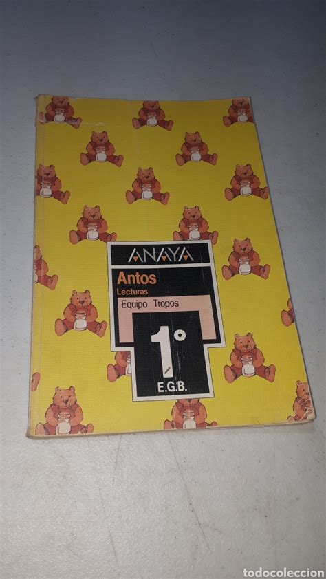 Libro Antos Lecturas Anaya Egb Vendido En Venta Directa