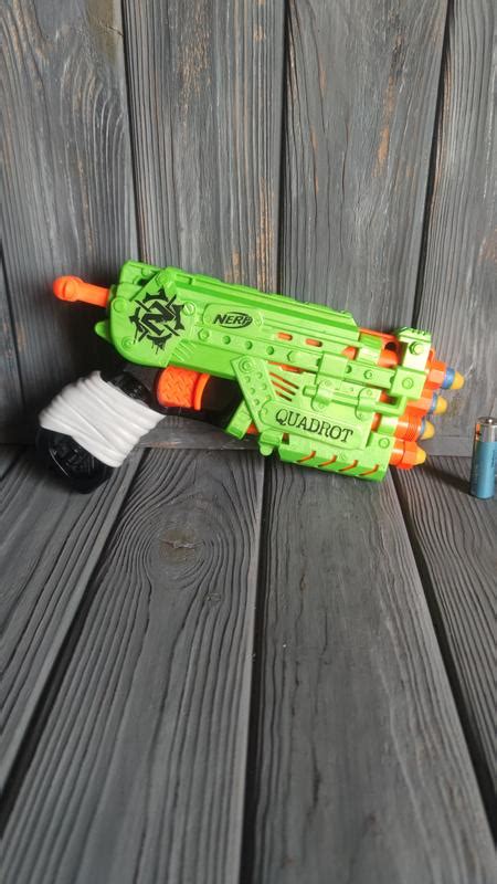 Бластер нерф зомби страйк квадрот nerf zombie strike quadrot цена 280