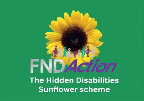 Fnd Action Join The Hidden Disabilities Sunflower Scheme Fnd Action