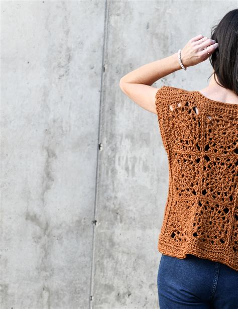 How To Crochet A Summer Boho Top Free Pattern Mama In A Stitch