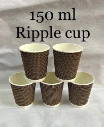 Ripple Paper Cup Ml Ripple Paper Cup Manufacturer From Jaipur