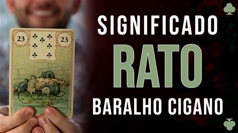 Significado Carta Ratos Baralho Cigano Carta Youtube