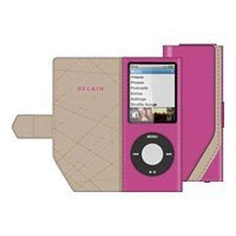 Belkin Leather Folio Case for iPod nano (4th Gen) - Case for player ...