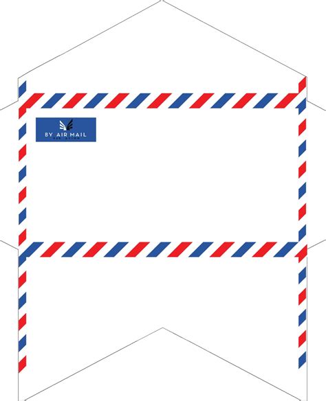 Old-Fashioned Correspondence: Airmail envelopes