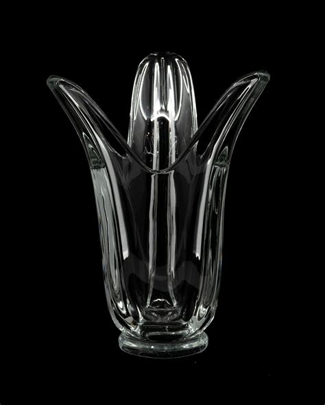 Vase en cristal Art Vannes Catalogue Les Antiquités Bolduc