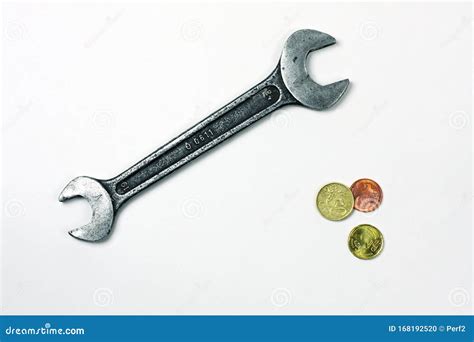 Wrench Stock Photo Image Of Wage Money Work Tool 168192520