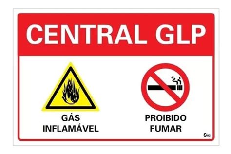 Placa De Sinaliza O Central Glp Mercadolivre