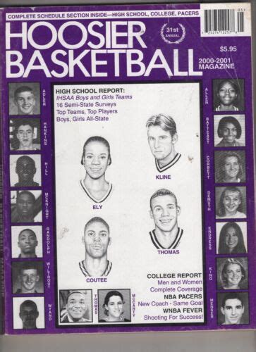 200001 Hoosier Basketball Indiana High School Yearbook : Free Download ...