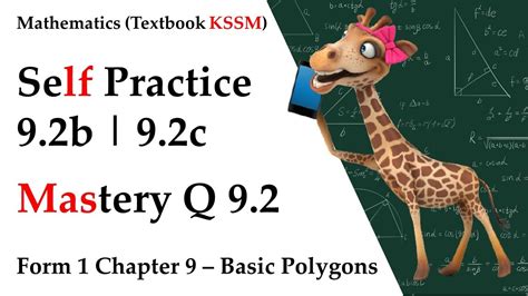 Kssm Form Mathematics Chapter Self Practice B Self Practice