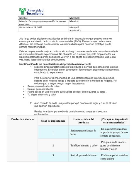 Actividad 2 Estrategias sin nombres Estrategias para la operación de