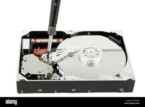 hard disk repair stock photo alamy